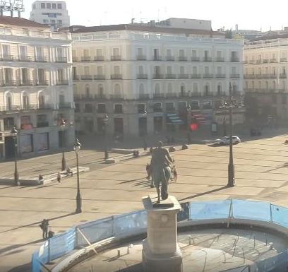 Webcam Plaza España Bailen Madrid