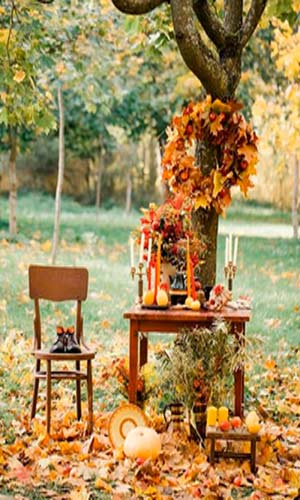 cómo casarse en Otoño