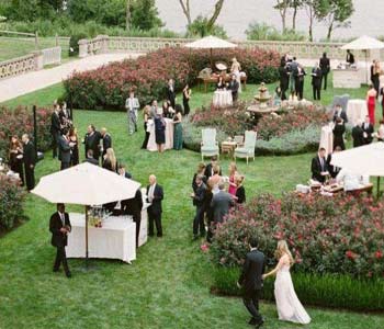 Estilo americano de colocacion de mesas en bodas