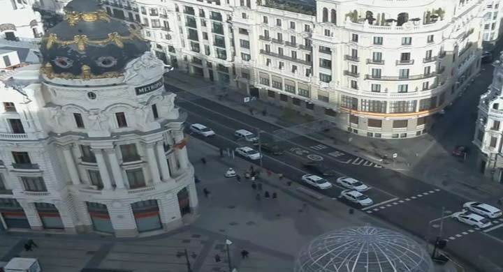 Webcam Metropolis Madrid en vivo Metropolis Madrid webcam online